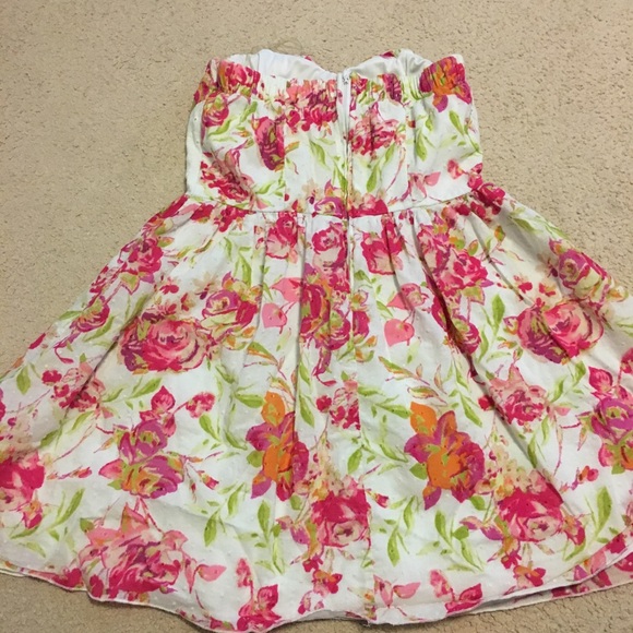 Speechless strapless floral dress size 11 - Picture 2 of 3